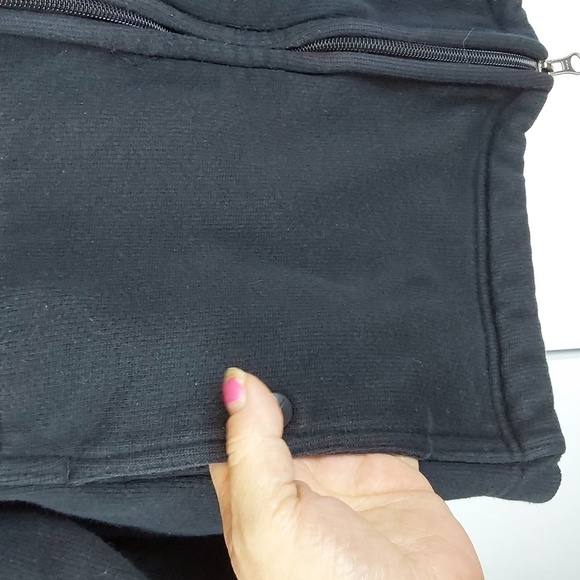 Air Jordan Black Full Zip Sweatshirt Jacket Pockets Excellent con. Mens Sz.M - Picture 6 of 14